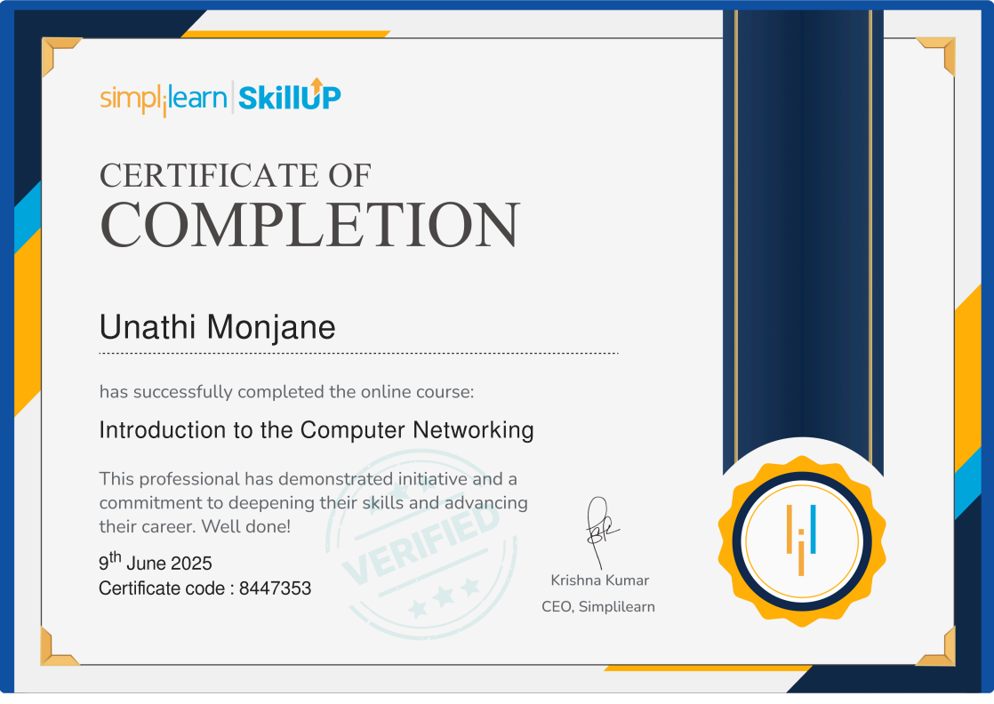 Introduction to Computer Networking